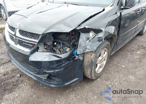 2012 Dodge Grand Caravan Sxt from USA, damaged, VIN 2C4RDGCG4CR406287